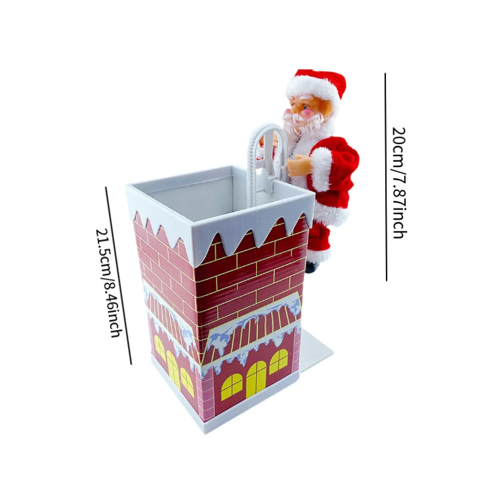 Climbing Santa Adorable Musical Figure Electric Ornament for Christmas Tree Decoration Holiday Gift
Climbing Santa Adorable Musical Figure Electric Ornament for Christmas Tree Decoration Holiday Gift