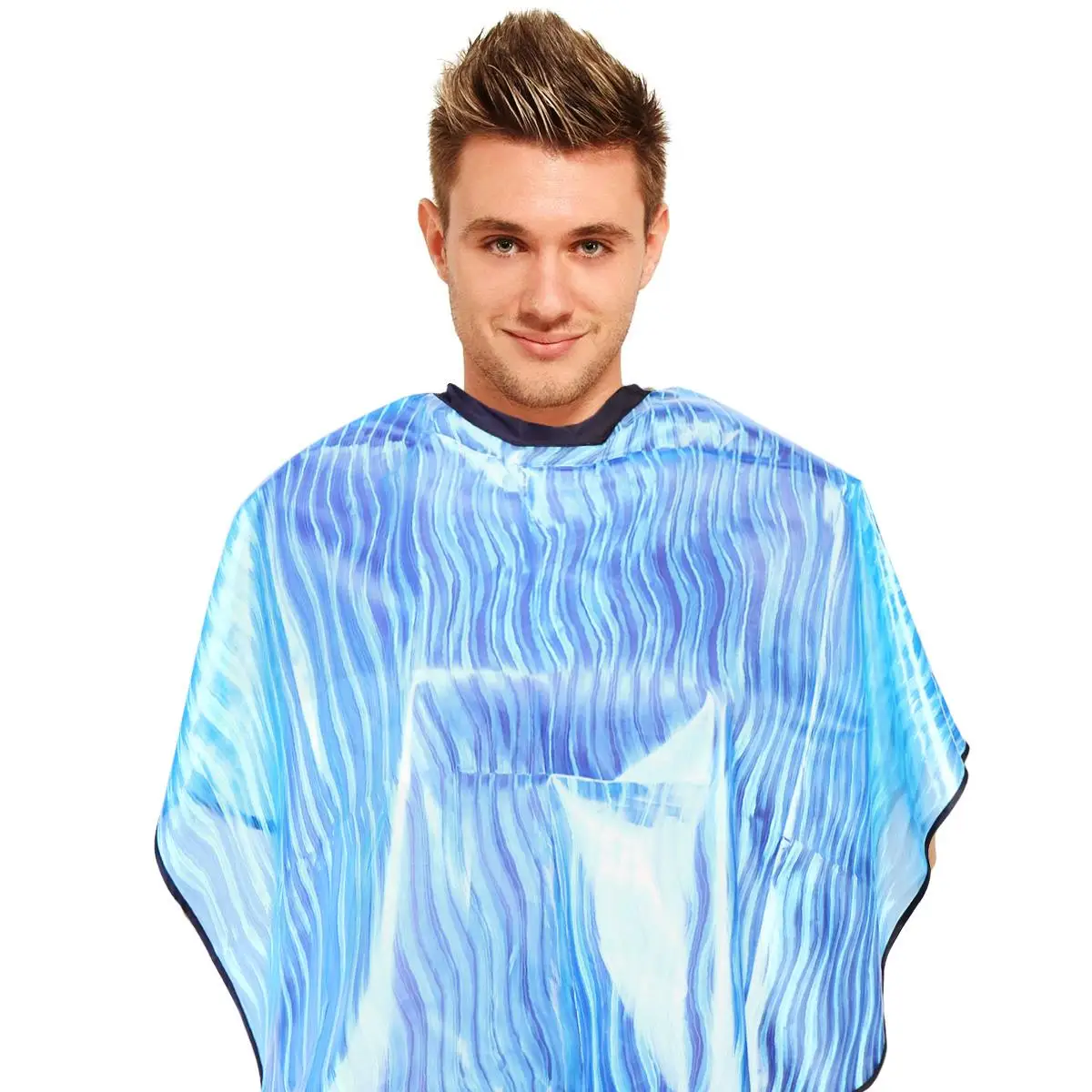 Water Rippled Shawl Cape Hairdressing Cloth Salon Coloring Haircut Waterproof Lightweight Durable Material Quick Dry Widened Non
Water Rippled Shawl Cape Hairdressing Cloth Salon Coloring Haircut Waterproof Lightweight Durable Material Quick Dry Widened Non