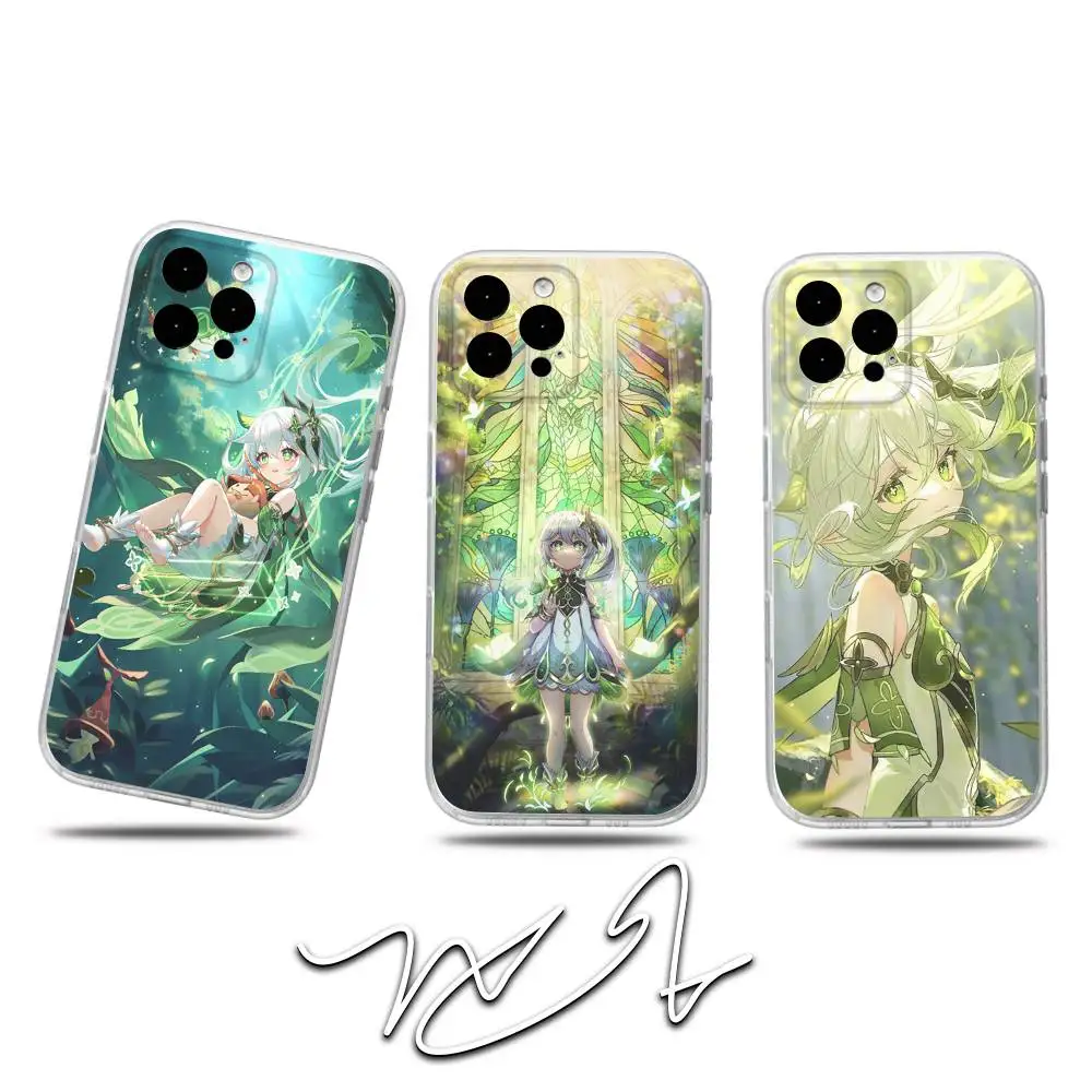 Genshin I-Impact Nahida Phone Case For iPhone 17,16,15,14,13,12,11 Pro,Max,Plus,X,XS,XR,SE4,E Mini Transparent Soft Cover
Genshin I-Impact Nahida Phone Case For iPhone 17,16,15,14,13,12,11 Pro,Max,Plus,X,XS,XR,SE4,E Mini Transparent Soft Cover