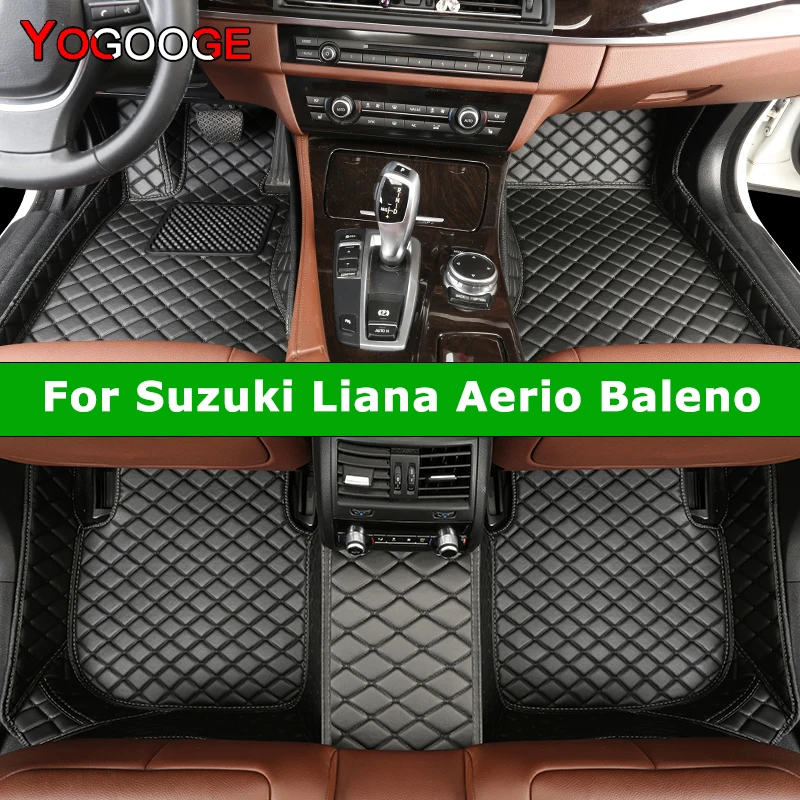 YOGOOGE пользовательские автомобильные коврики для Suzuki Liana Aerio Baleno, автомобильные ковры, аксессуары для ног
YOGOOGE пользовательские автомобильные коврики для Suzuki Liana Aerio Baleno, автомобильные ковры, аксессуары для ног