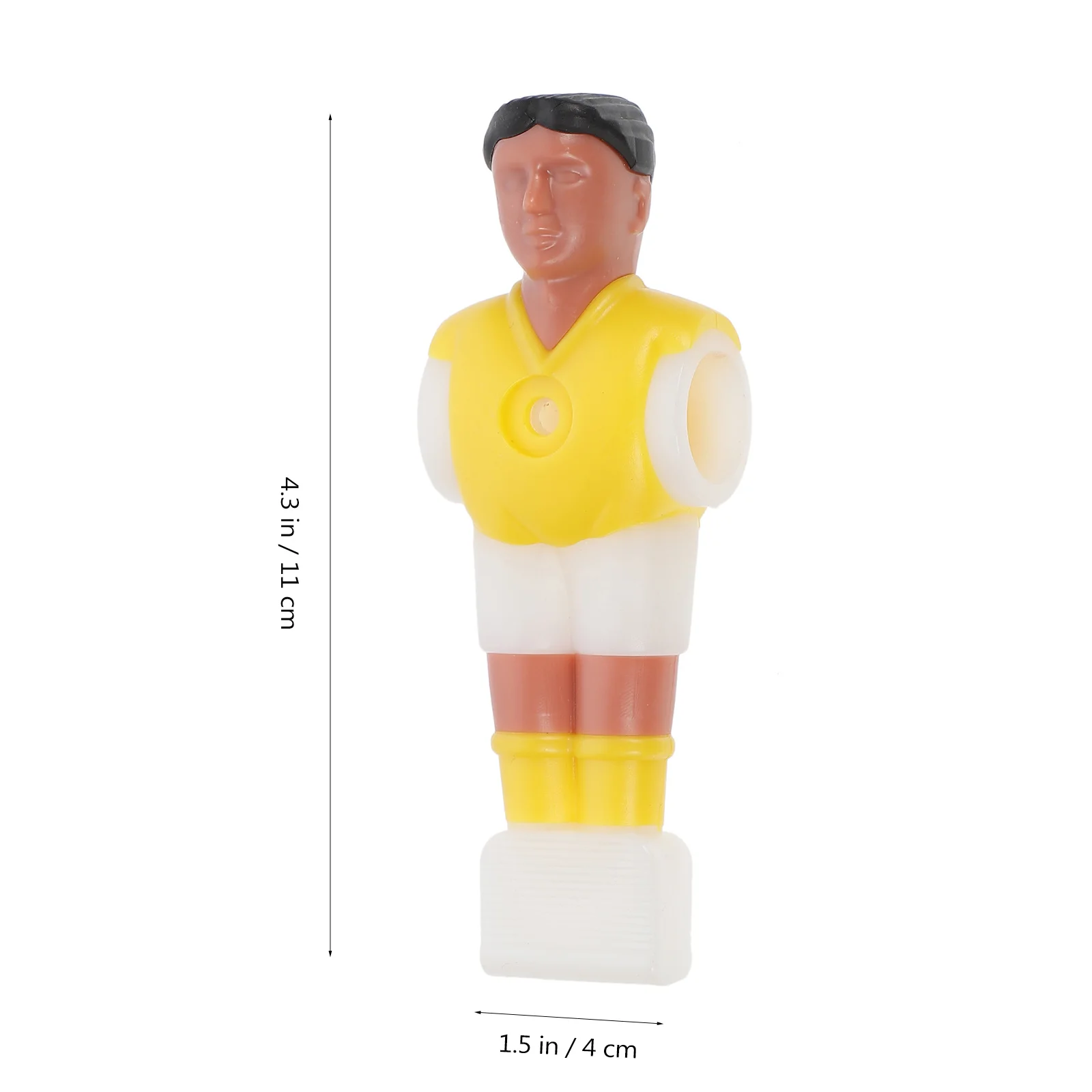 4pcs Tabletop Football Player Tournament Style Foosball Man Replacement For 1.4M Table Mini Soccer Kids Players Yellow Purple
4pcs Tabletop Football Player Tournament Style Foosball Man Replacement For 1.4M Table Mini Soccer Kids Players Yellow Purple
