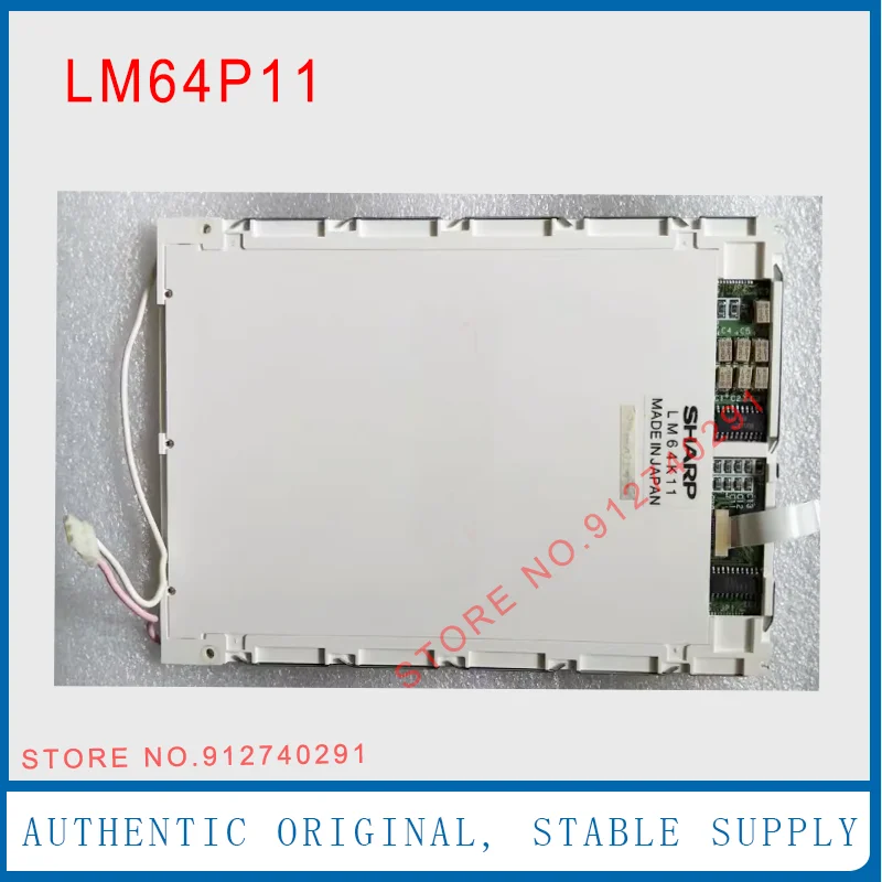 LCD LM64P11 For Sharp Original 6 Inch LM64K11 LCD Display Screen Panel 640*480
LCD LM64P11 For Sharp Original 6 Inch LM64K11 LCD Display Screen Panel 640*480