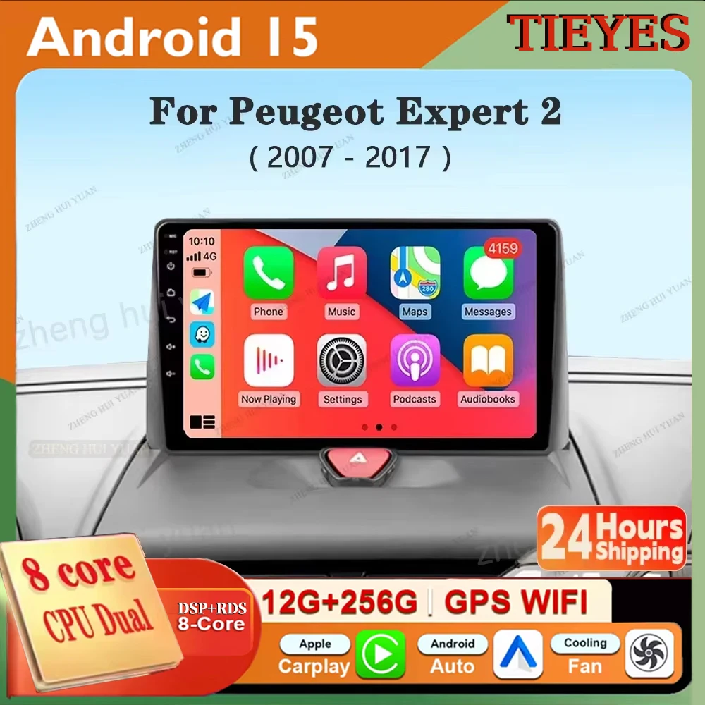 For Peugeot Expert 2 G9 2007 - 2017 Android 15 2K QLED CarPlay Auto Car Radio Multimedia Video Player GPS stereo Head Unit 4G
For Peugeot Expert 2 G9 2007 - 2017 Android 15 2K QLED CarPlay Auto Car Radio Multimedia Video Player GPS stereo Head Unit 4G