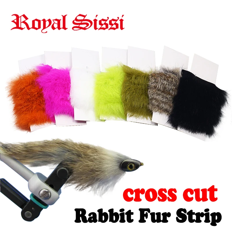 7colors set cross cut rabbit fur strips rabbit zonker fly tying materials for Coho Twitching Jigs steelhead&pike streamer flies
7colors set cross cut rabbit fur strips rabbit zonker fly tying materials for Coho Twitching Jigs steelhead&pike streamer flies