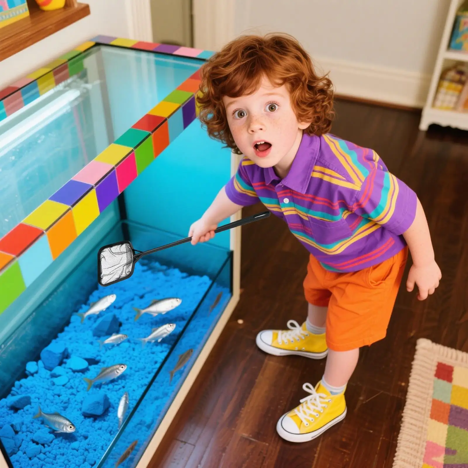 Pool Skimmer Net Fine Mesh Pool Salvage Net Aquarium Cleaning Tool Portable Debris Removal Accessories for Fish Tank Tubs
Pool Skimmer Net Fine Mesh Pool Salvage Net Aquarium Cleaning Tool Portable Debris Removal Accessories for Fish Tank Tubs