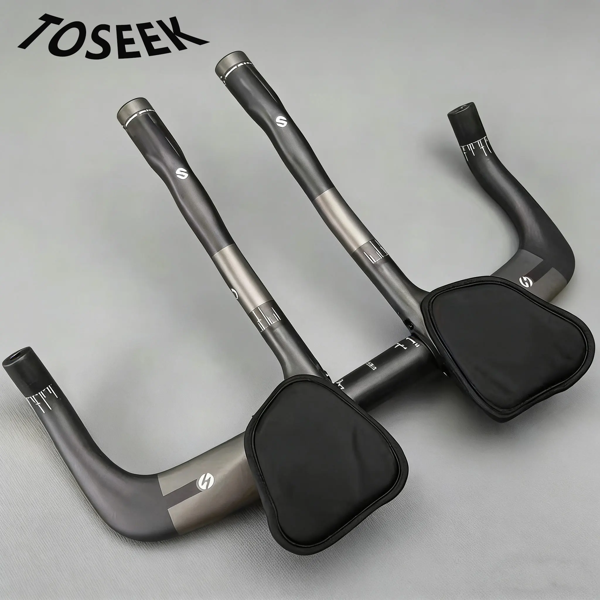 TOSEEK Carbon Fiber Handlebar 31.8mm Road Bike Bent Bar Racing Cycling Handlebar TT Bullhorn Bar Time Trial Bars 400/420/440mm
TOSEEK Carbon Fiber Handlebar 31.8mm Road Bike Bent Bar Racing Cycling Handlebar TT Bullhorn Bar Time Trial Bars 400/420/440mm