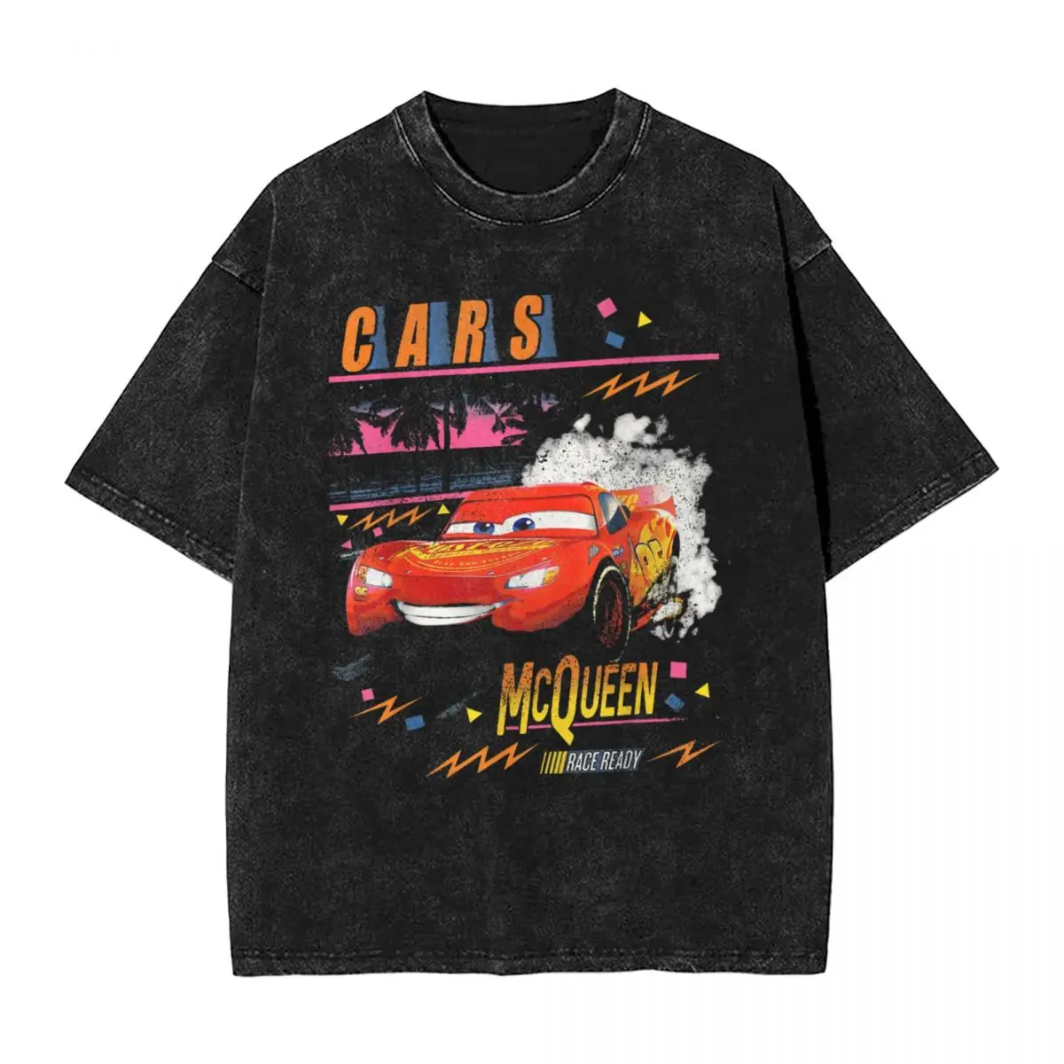 Washed T Shirts Pixar Cars Lightning McQueen Palm Tree Sunset Hip Hop T-Shirts Harajuku Streetwear 100% Cotton Tops Tee Shirt
Washed T Shirts Pixar Cars Lightning McQueen Palm Tree Sunset Hip Hop T-Shirts Harajuku Streetwear 100% Cotton Tops Tee Shirt