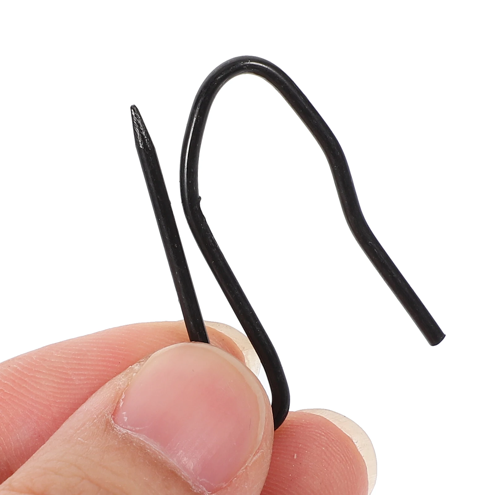 100Pcs Sturdy Black Curtain Hooks Heavy Duty Metal Curtain Hangers For Home Decoration
100Pcs Sturdy Black Curtain Hooks Heavy Duty Metal Curtain Hangers For Home Decoration
