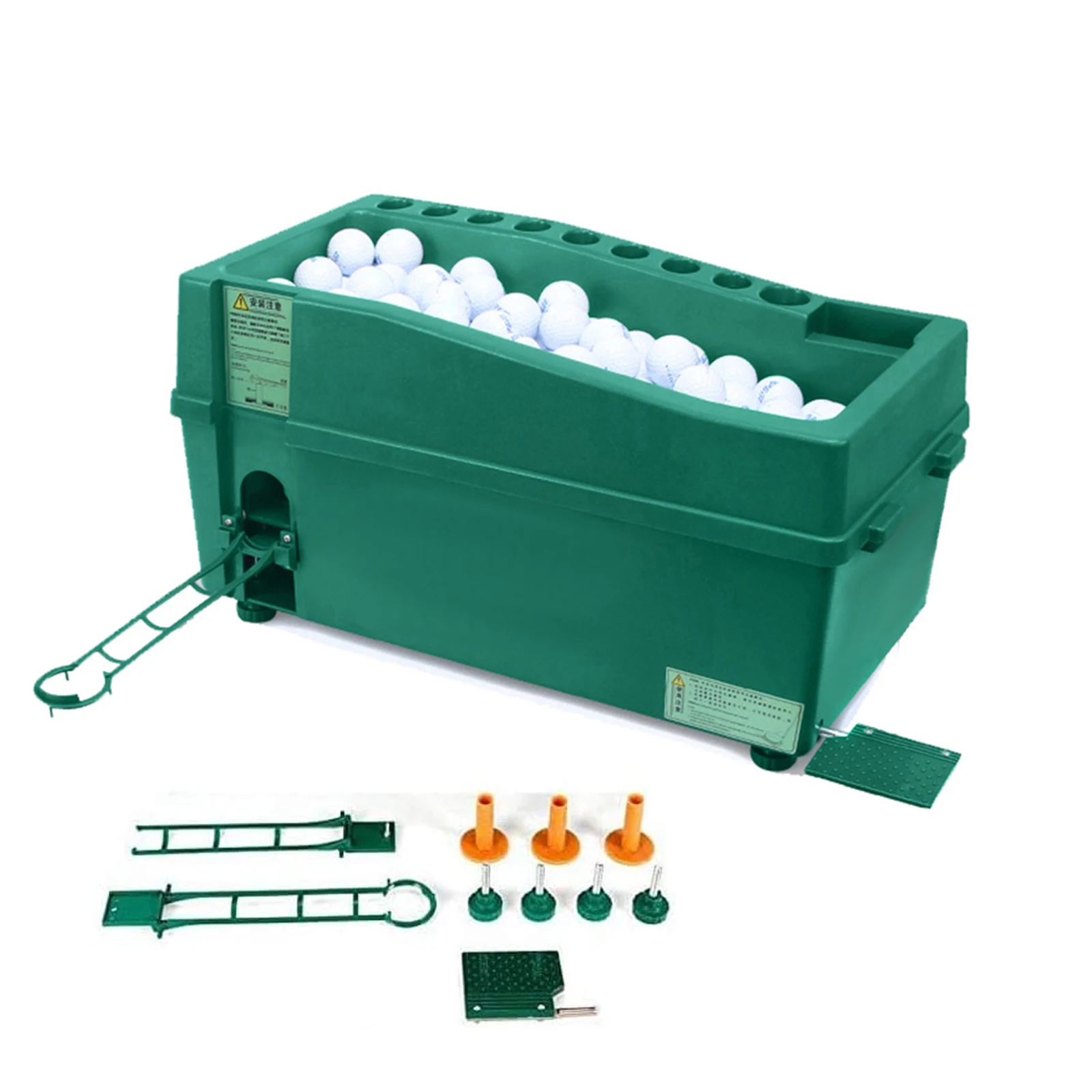 Automatic Golf-Ball Dispenser Machine Hot Sale ABS Golf-Practicing Training Pitching Machine Golf Clubs Holder 62x32 * 32cm
Automatic Golf-Ball Dispenser Machine Hot Sale ABS Golf-Practicing Training Pitching Machine Golf Clubs Holder 62x32 * 32cm