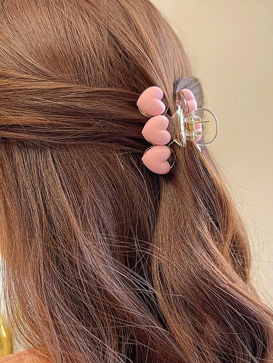 3pcs Bohemian Heart Shape Hair Clips Claw Clips For Women Casual Hair Accessories
3pcs Bohemian Heart Shape Hair Clips Claw Clips For Women Casual Hair Accessories