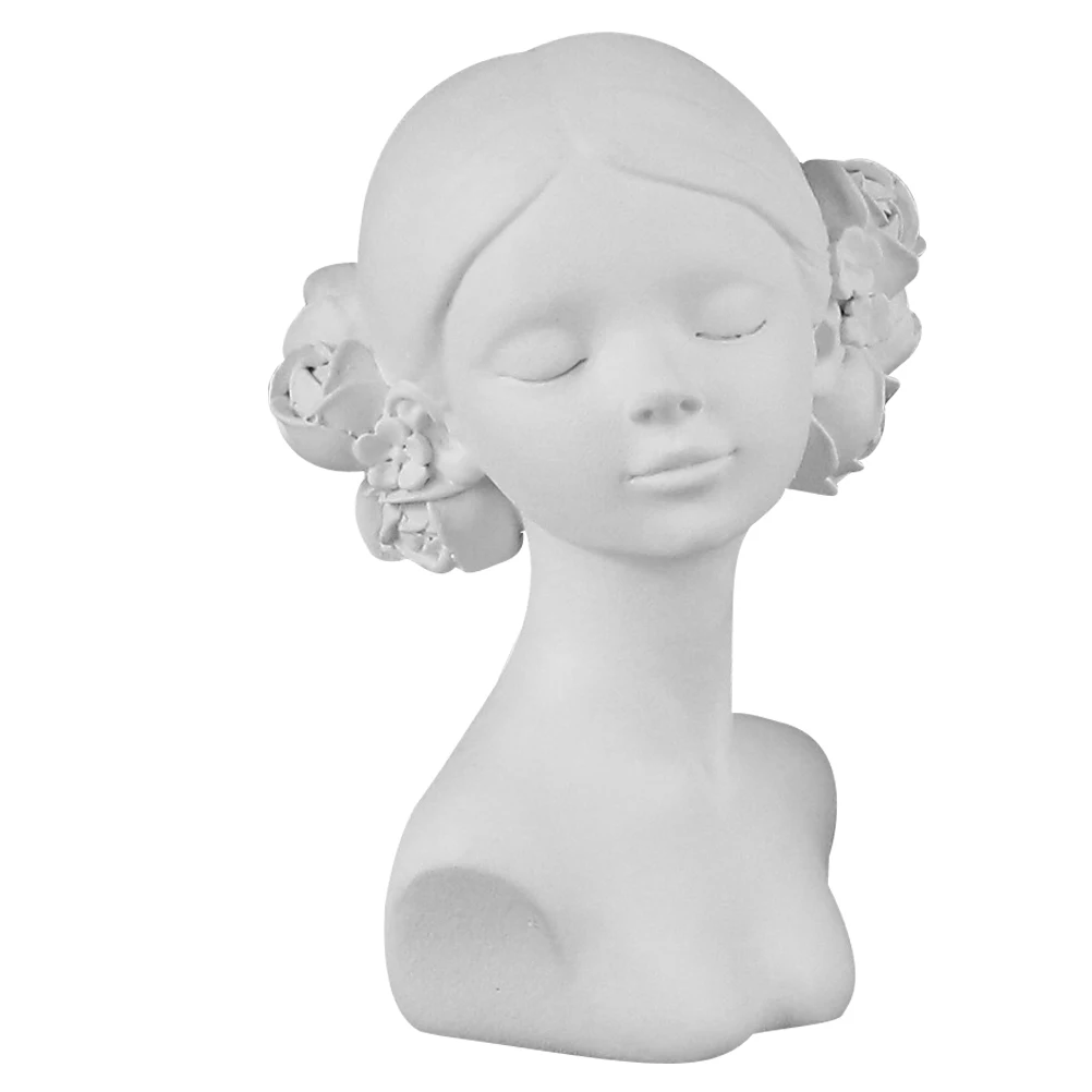 Nordic Style Eye Girl Statue Resin Bust For Home Decor Jewelry Display St Mini Bust Statue For Home Sculpture Crafts
Nordic Style Eye Girl Statue Resin Bust For Home Decor Jewelry Display St Mini Bust Statue For Home Sculpture Crafts
