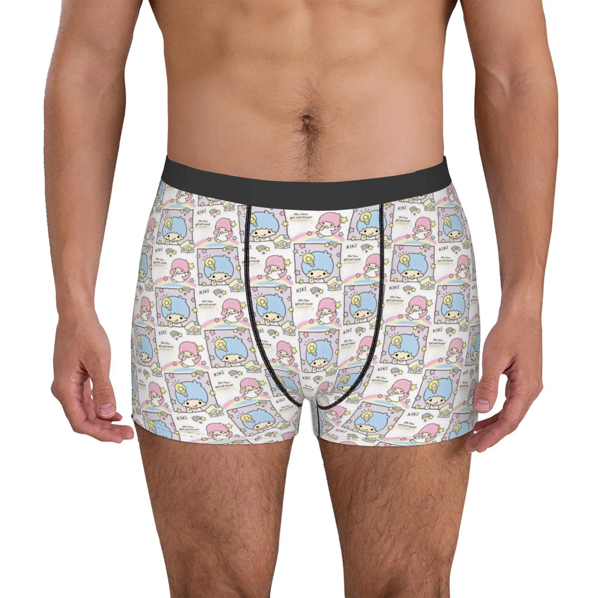Male Cool Little Twin Stars Kiki Lala Underwear Cartoon Boxer Briefs Stretch Shorts Panties Underpants
Male Cool Little Twin Stars Kiki Lala Underwear Cartoon Boxer Briefs Stretch Shorts Panties Underpants