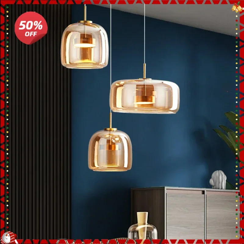 Glass Pendant Light Light Luxury Pendant Lamp Deco Nordic Led Hanging Light Fixtures Bedroom Modern Luminaire Suspension Lamp
Glass Pendant Light Light Luxury Pendant Lamp Deco Nordic Led Hanging Light Fixtures Bedroom Modern Luminaire Suspension Lamp