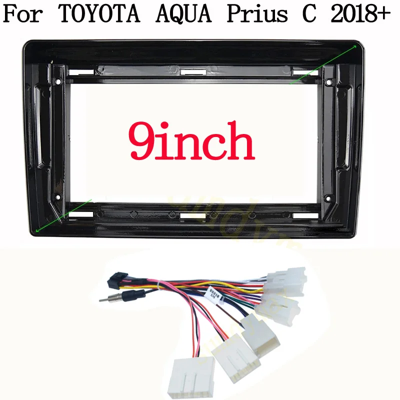 9 Inch 2din Car Fascia Panel For TOYOTA AQUA Prius C Double Din Car Radio DVD Frame In-dash Kits Dashboard Mount Installation
9 Inch 2din Car Fascia Panel For TOYOTA AQUA Prius C Double Din Car Radio DVD Frame In-dash Kits Dashboard Mount Installation