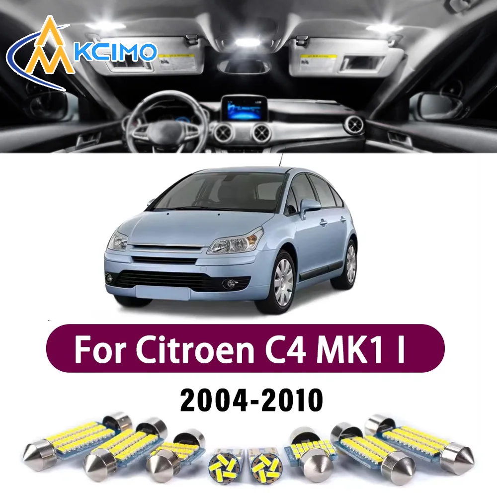 New LED Canbus Interior Reading Dome Vanity Mirror Light Kit For Citroen C4 MK1 I 2004-2010 Premium Bright Safer Interior Lights
New LED Canbus Interior Reading Dome Vanity Mirror Light Kit For Citroen C4 MK1 I 2004-2010 Premium Bright Safer Interior Lights