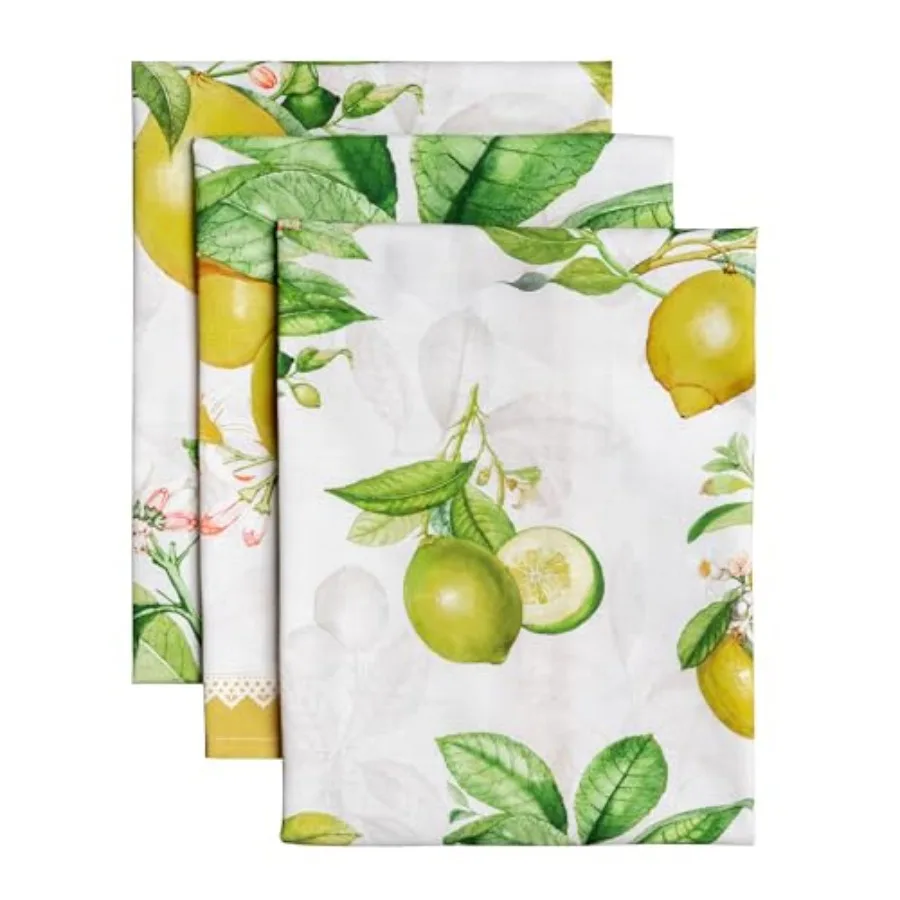 Kitchen Towels Set of 3 100 Cotton 27.50 x 20 Reusable Cloth Tea Dish Towels Absorbent with Hanging Loop for Kitchen Easter Dec
Kitchen Towels Set of 3 100 Cotton 27.50 x 20 Reusable Cloth Tea Dish Towels Absorbent with Hanging Loop for Kitchen Easter Dec