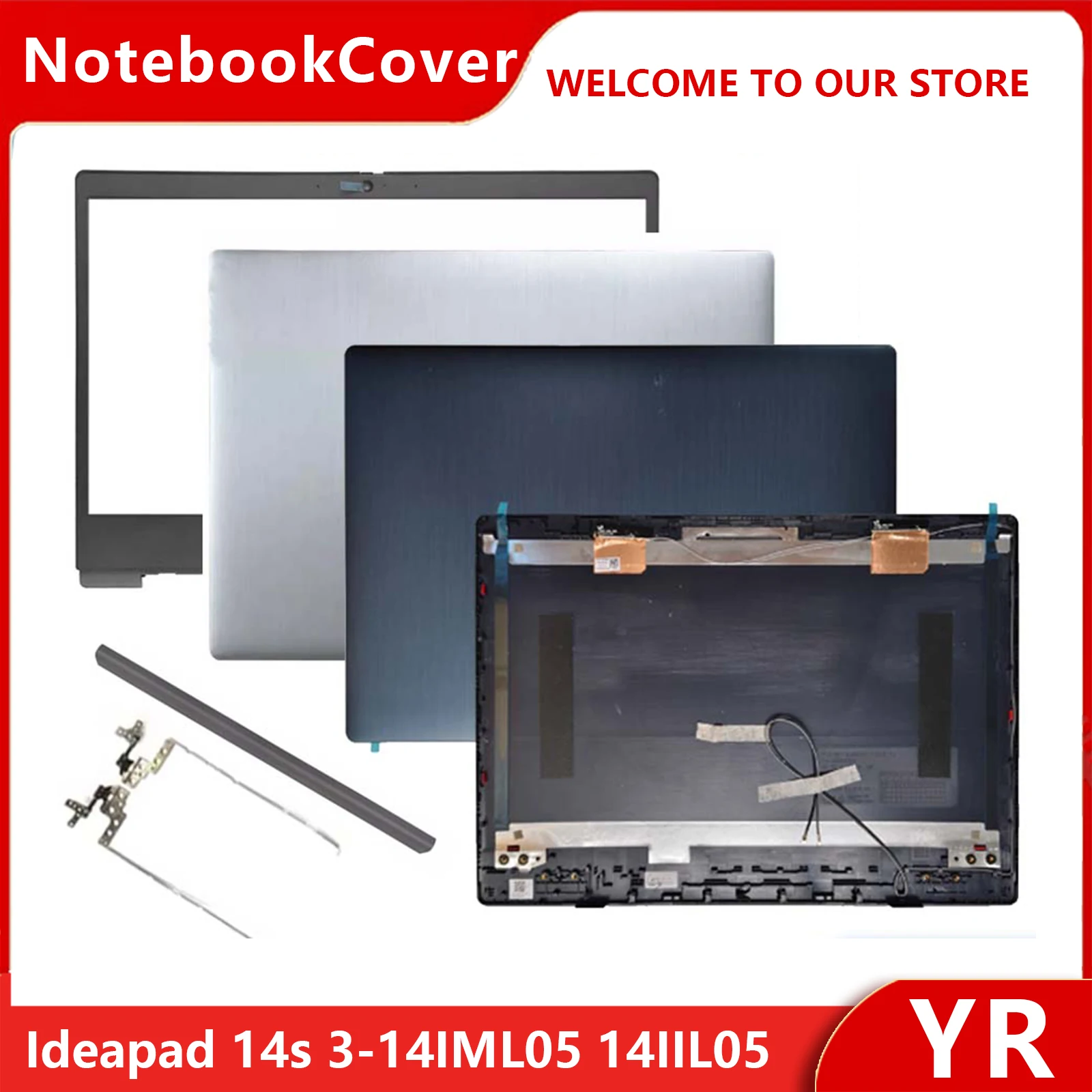 For Ideapad 3-14IML05 14IIL05 14ADA05 14ARE05 14S-IIL IML LCD Screen Back Cover Front Bezel Hinges Palmrest Lower Bottom Case
For Ideapad 3-14IML05 14IIL05 14ADA05 14ARE05 14S-IIL IML LCD Screen Back Cover Front Bezel Hinges Palmrest Lower Bottom Case