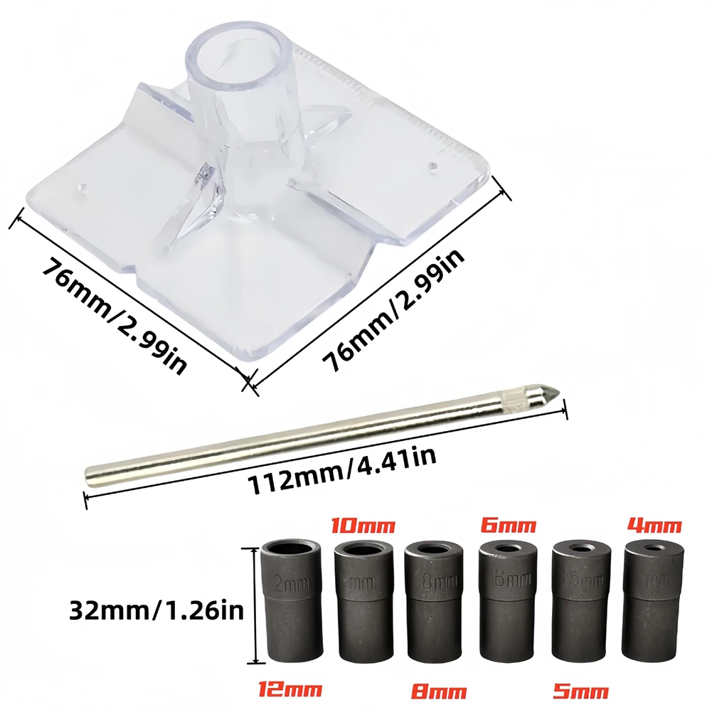 Woodworking Drill Guide Set For Hole Positioning Plate 4/5/6/8/10/12mm Woodworking Drilling Set Woodworking Locator Hand Tools
Woodworking Drill Guide Set For Hole Positioning Plate 4/5/6/8/10/12mm Woodworking Drilling Set Woodworking Locator Hand Tools