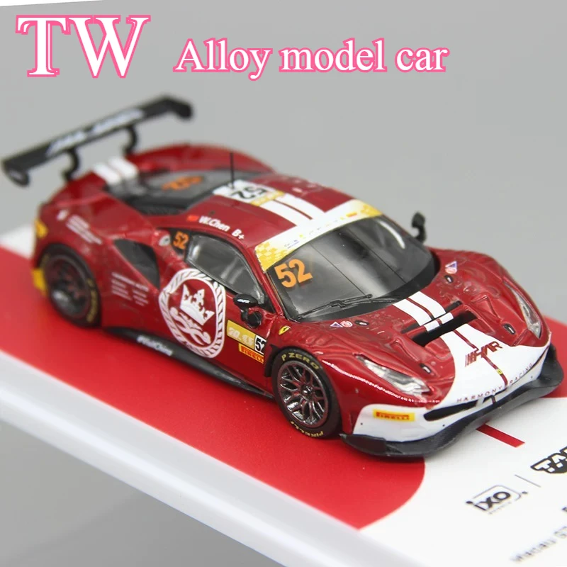 TW 1:64 Alloy 488 GT3 for Macau Grand Prix 2023 - Automobile model, collectible toy car, boys' gift
TW 1:64 Alloy 488 GT3 for Macau Grand Prix 2023 - Automobile model, collectible toy car, boys' gift