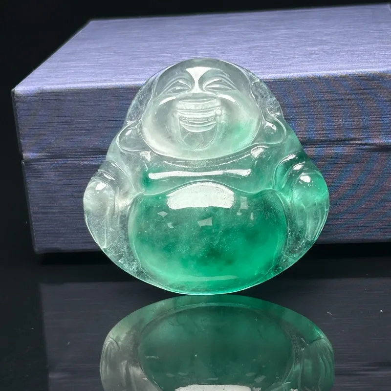 Natural High-ice Quartzite Jade Buddha Gong Pendant, Classic Fashion Versatile Women's Necklace Jewelry
Natural High-ice Quartzite Jade Buddha Gong Pendant, Classic Fashion Versatile Women's Necklace Jewelry