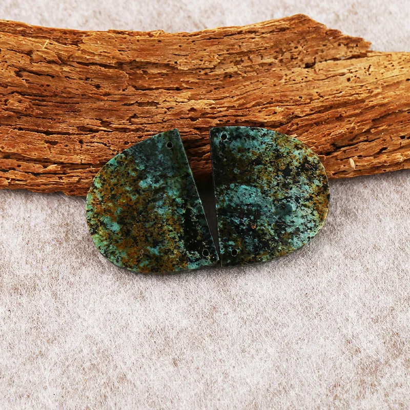 B&F Semicircle Chrysocolla Beads, Handmade Natural stones beads, Polished Stones for jewelry Making Supplies
B&F Semicircle Chrysocolla Beads, Handmade Natural stones beads, Polished Stones for jewelry Making Supplies