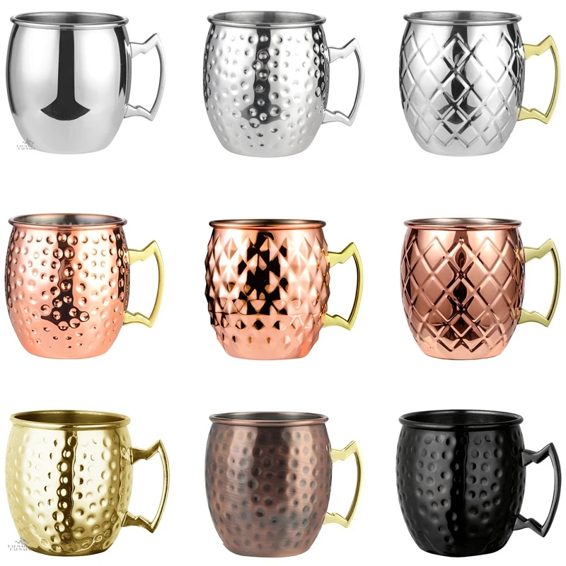4pcs 550ml Hammered Copper Plated Moscow Mule Mug Beer Cup Coffee Mug
4pcs 550ml Hammered Copper Plated Moscow Mule Mug Beer Cup Coffee Mug