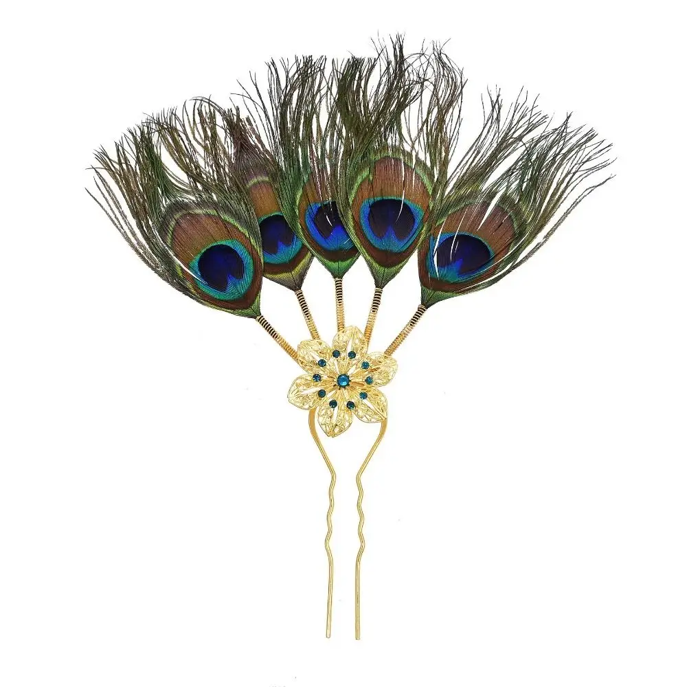 Ancient Style Headwear Thai Headdress Ancient Hanfu Headwear Flower Metal Hair Sticks Feather Gold U Shape Hairpin
Ancient Style Headwear Thai Headdress Ancient Hanfu Headwear Flower Metal Hair Sticks Feather Gold U Shape Hairpin