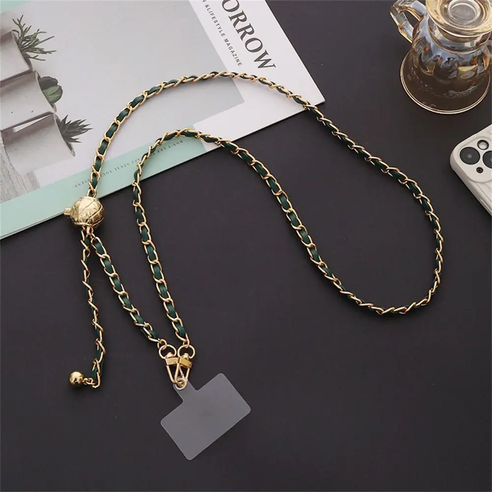 Anti-lost Crossbody Phone Chain PU Leather Metal Phone Case Hanging Adjustable Long Phone Neck Straps Phone Accessories
Anti-lost Crossbody Phone Chain PU Leather Metal Phone Case Hanging Adjustable Long Phone Neck Straps Phone Accessories