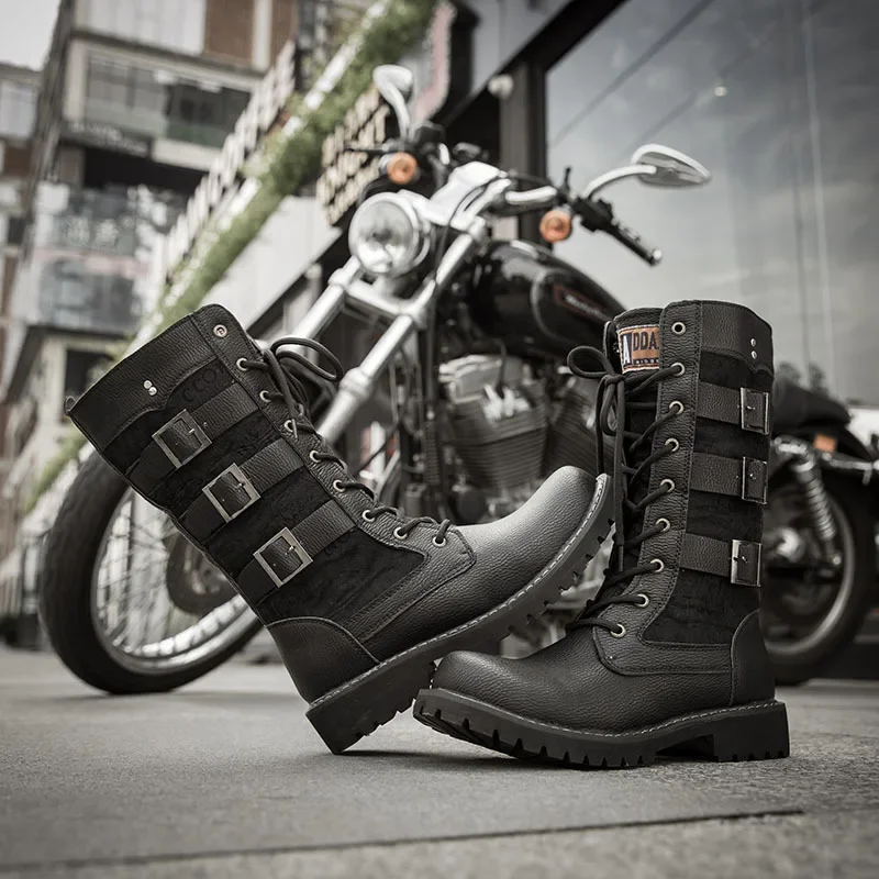 Men's Motorcycle Riding Boots, Motorcycle Off-road Racing Boots, Waterproof and Anti Drop Outdoor Off-road High Boots
Men's Motorcycle Riding Boots, Motorcycle Off-road Racing Boots, Waterproof and Anti Drop Outdoor Off-road High Boots