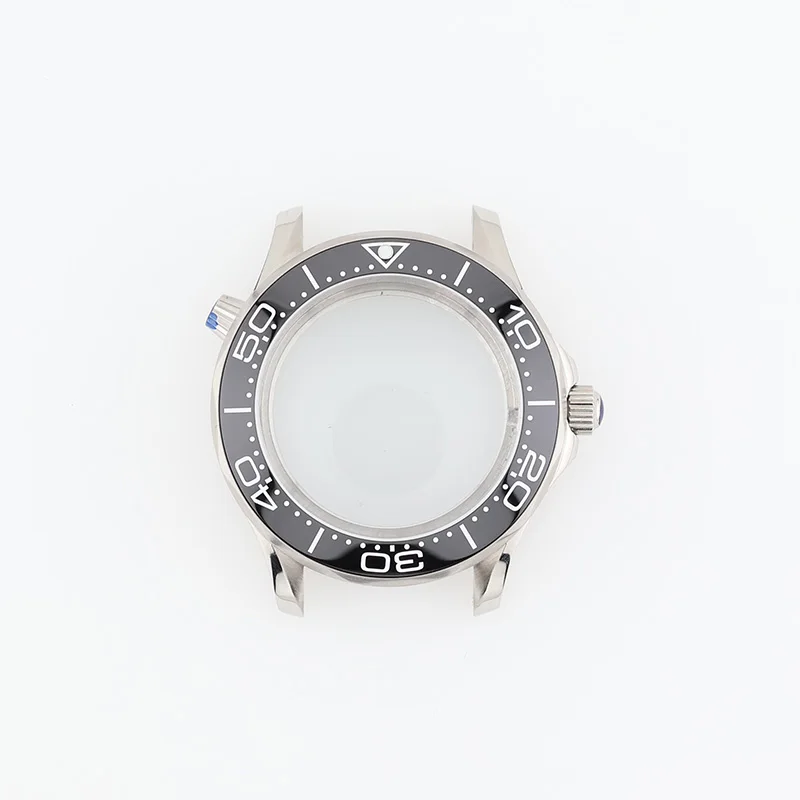 42mm Silver Seamaster 300M Mechanical Case for Seiko Mod Replacement Modification NH35 NH36 Diving Watch
42mm Silver Seamaster 300M Mechanical Case for Seiko Mod Replacement Modification NH35 NH36 Diving Watch