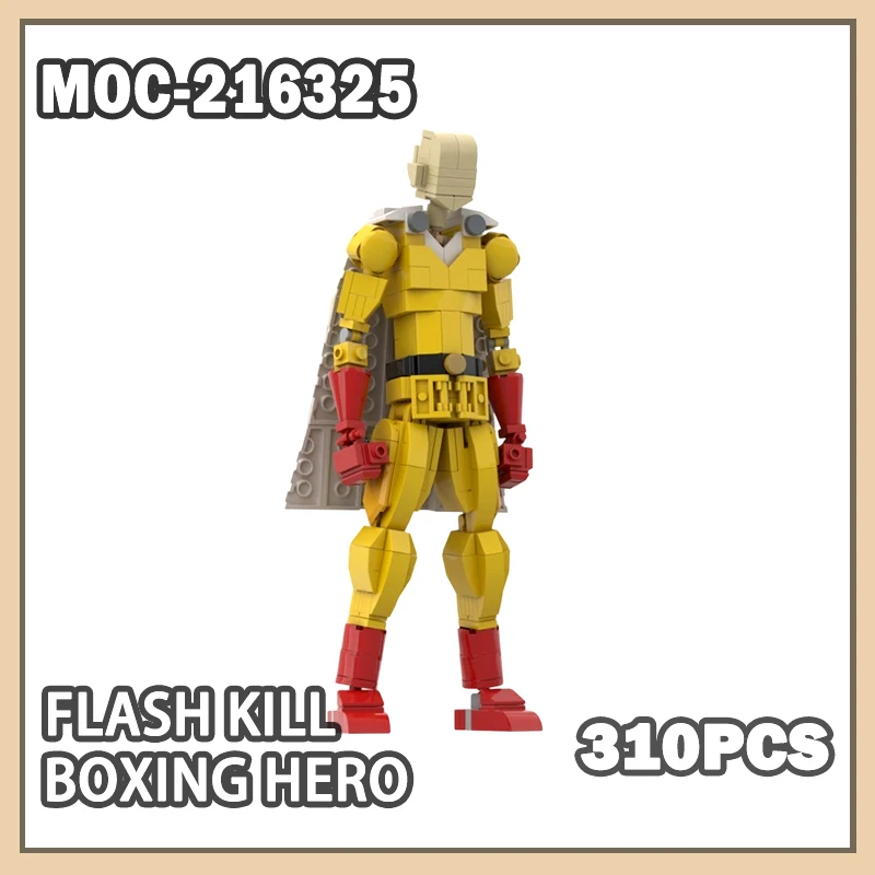 MOC-216325 Adventure ACG Series Flash Kill Boxing Hero Building Block Model Brick Miniature DIY Figure Set Creative Gifts 310PCS
MOC-216325 Adventure ACG Series Flash Kill Boxing Hero Building Block Model Brick Miniature DIY Figure Set Creative Gifts 310PCS