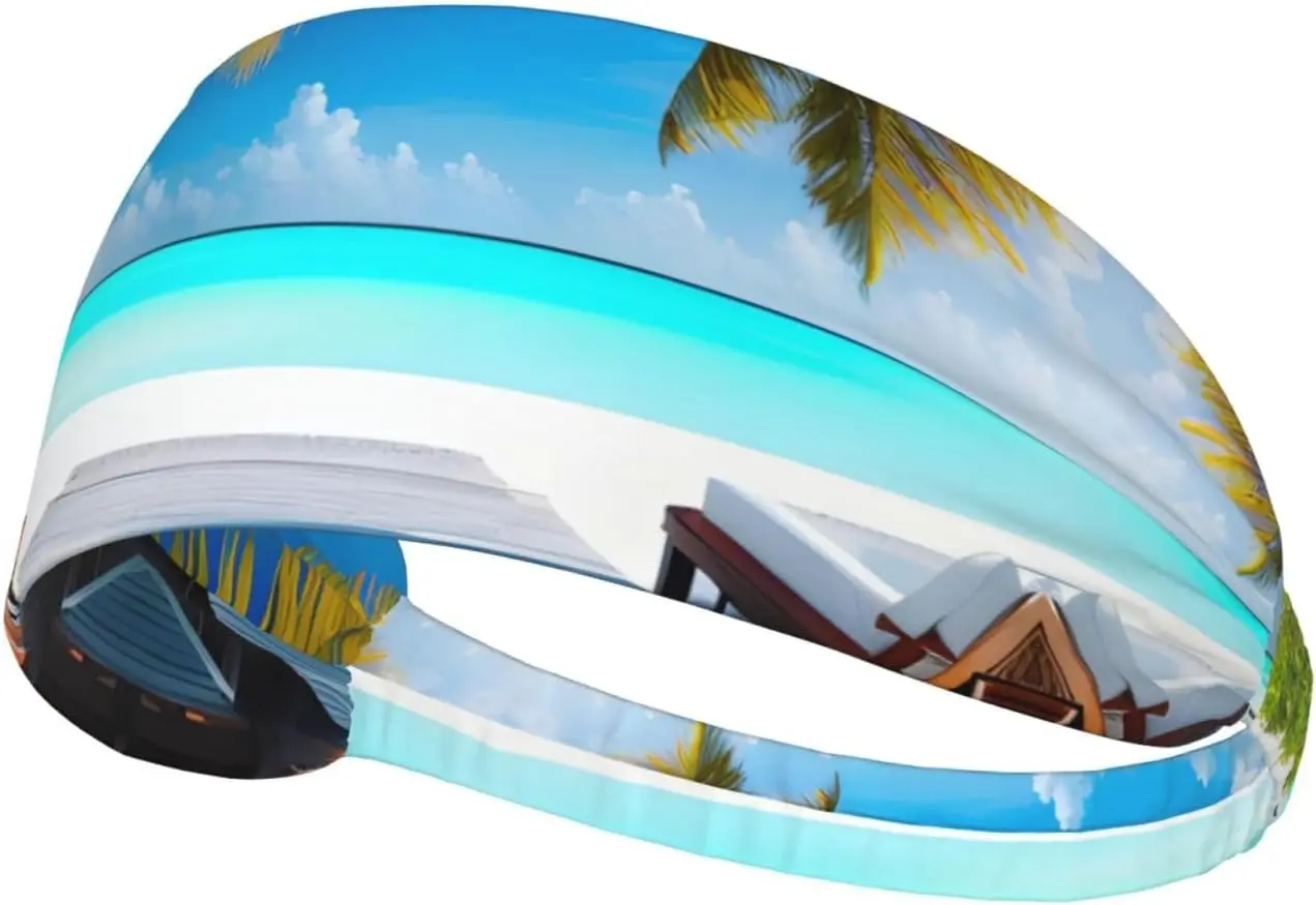 Maldives Holidays Elastic Exercise Headband, Fitness Exercise Yoga Cycling Headband, Outdoor Sports Elastic Sweat-Absorbing Head
Maldives Holidays Elastic Exercise Headband, Fitness Exercise Yoga Cycling Headband, Outdoor Sports Elastic Sweat-Absorbing Head