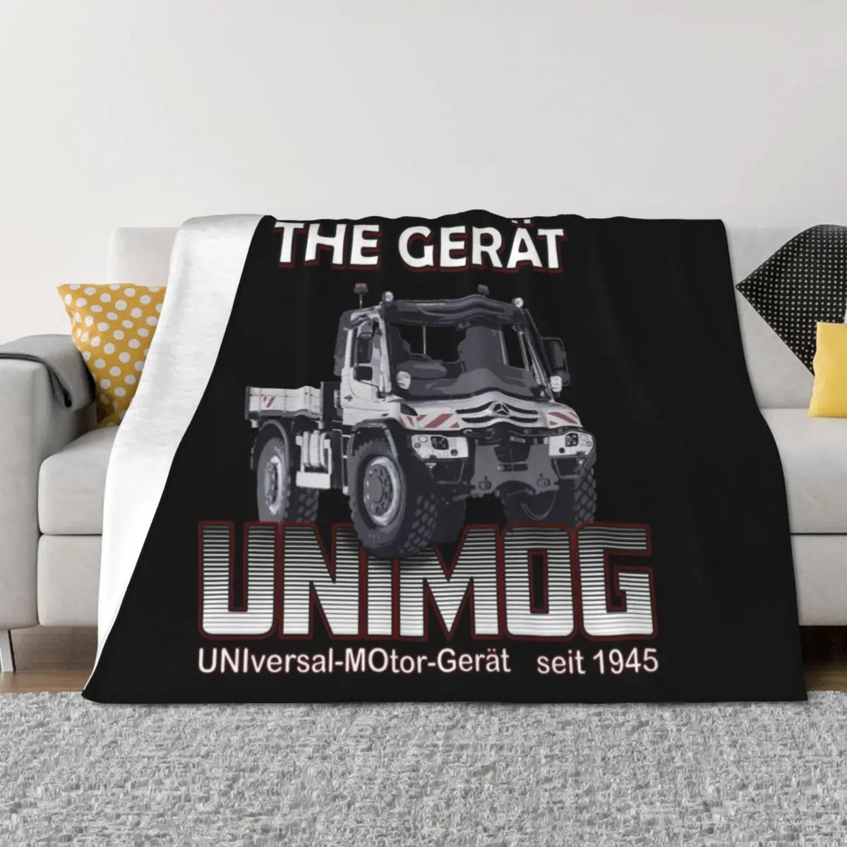 THE GREAT UNIMOG 530 (UNIversal-MOtor-Gert) - on black Throw Blanket Flannel Decorative Beds Polar Beautifuls Blankets
THE GREAT UNIMOG 530 (UNIversal-MOtor-Gert) - on black Throw Blanket Flannel Decorative Beds Polar Beautifuls Blankets