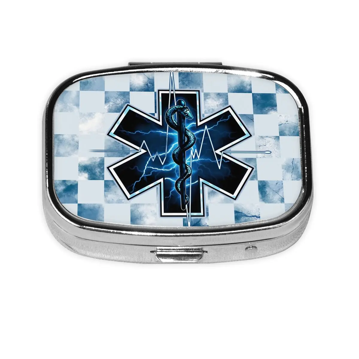 Star Of Life Mini Portable Pill Cases 2-Compartmen EMT Logo Health Care Paramedic Medicine Holder Storage Case Pill Box Travel
Star Of Life Mini Portable Pill Cases 2-Compartmen EMT Logo Health Care Paramedic Medicine Holder Storage Case Pill Box Travel