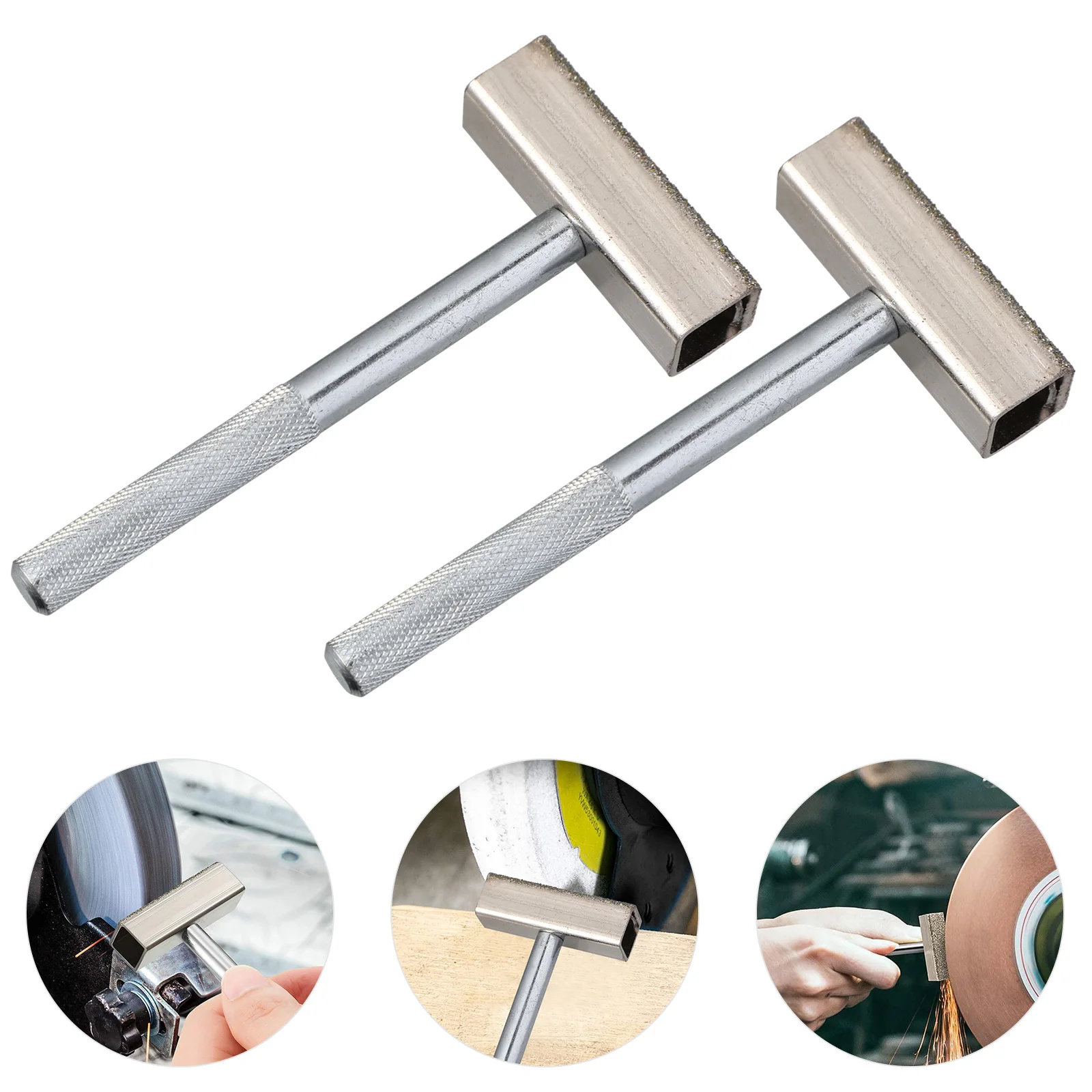 2Pcs H held Trimmer Device for White Brown Corundum Carbide Grinding Wheel Dresser Fittings Tool 
2Pcs H held Trimmer Device for White Brown Corundum Carbide Grinding Wheel Dresser Fittings Tool