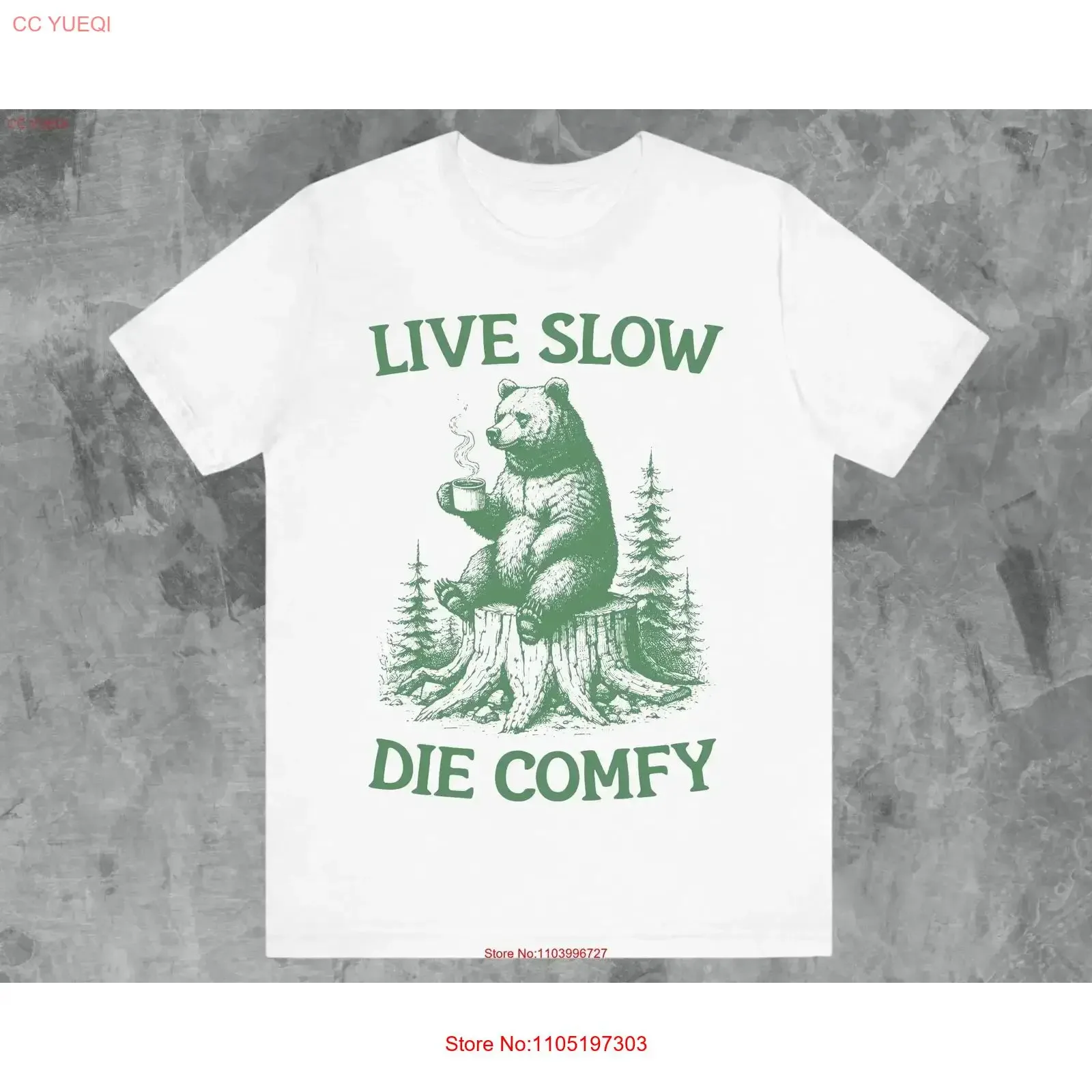 Live Slow Die Comfy Retro T Shirt Bear Funny Meme 90s Vintage Animal Dad For vintage Washed Unisex Stylish
Live Slow Die Comfy Retro T Shirt Bear Funny Meme 90s Vintage Animal Dad For vintage Washed Unisex Stylish