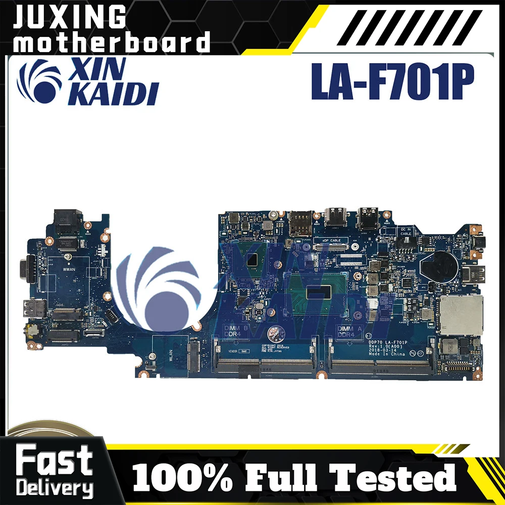 LA-F701P для материнской платы ноутбука DELL, материнская плата LA-F701P forspiron 5491 с DDP70 Материнская плата ноутбука с процессором
LA-F701P для материнской платы ноутбука DELL, материнская плата LA-F701P forspiron 5491 с DDP70 Материнская плата ноутбука с процессором