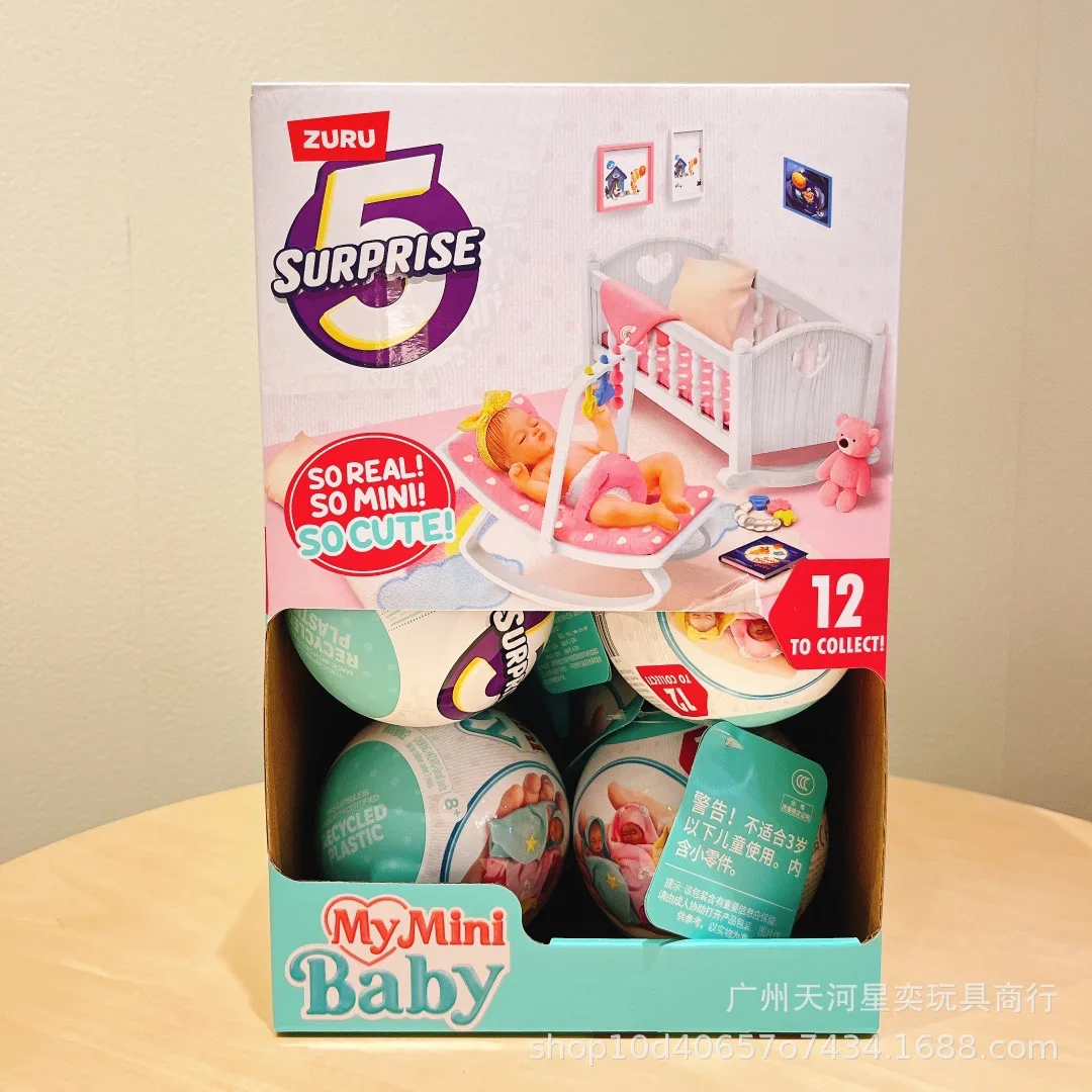 Zuru 5 Surprise My Mini Baby Mystery Blind Box Ball Miniature Collectible Tiny Dolls Realistic Figures 12 Styles To Collect Gift
Zuru 5 Surprise My Mini Baby Mystery Blind Box Ball Miniature Collectible Tiny Dolls Realistic Figures 12 Styles To Collect Gift