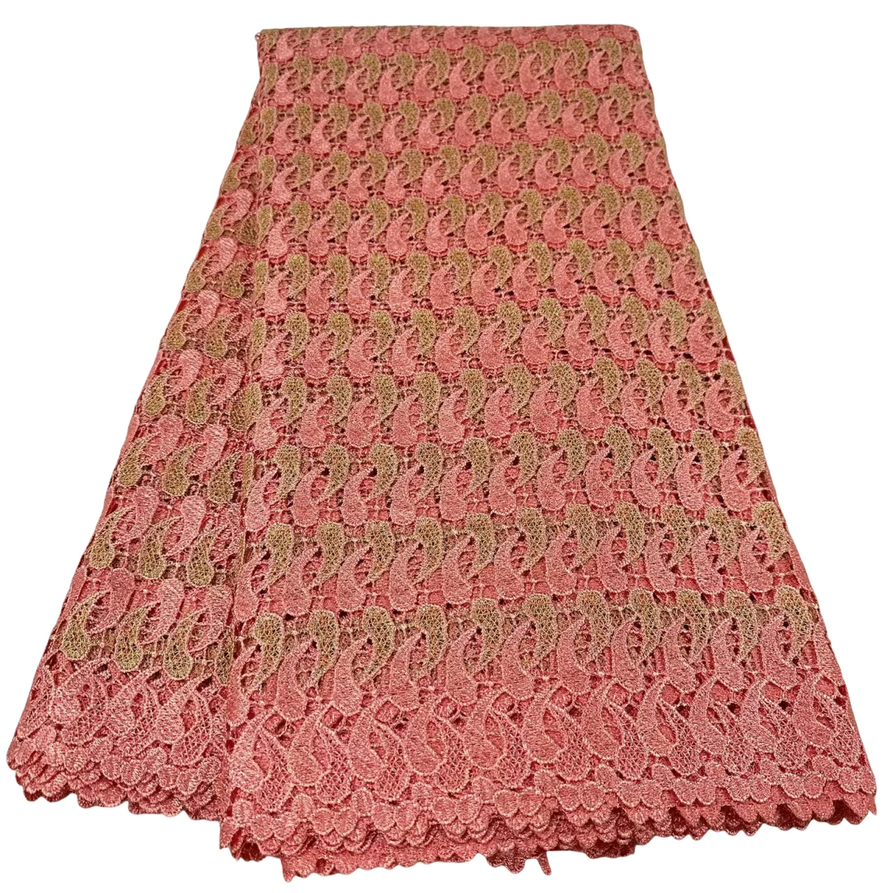 Cheap African Hollowed Out Bicolor Guipure Cord Lace Fabrics 5 Yards 2025 New Nigerian Water Soluble Lace For Women Dresses Sew
Cheap African Hollowed Out Bicolor Guipure Cord Lace Fabrics 5 Yards 2025 New Nigerian Water Soluble Lace For Women Dresses Sew