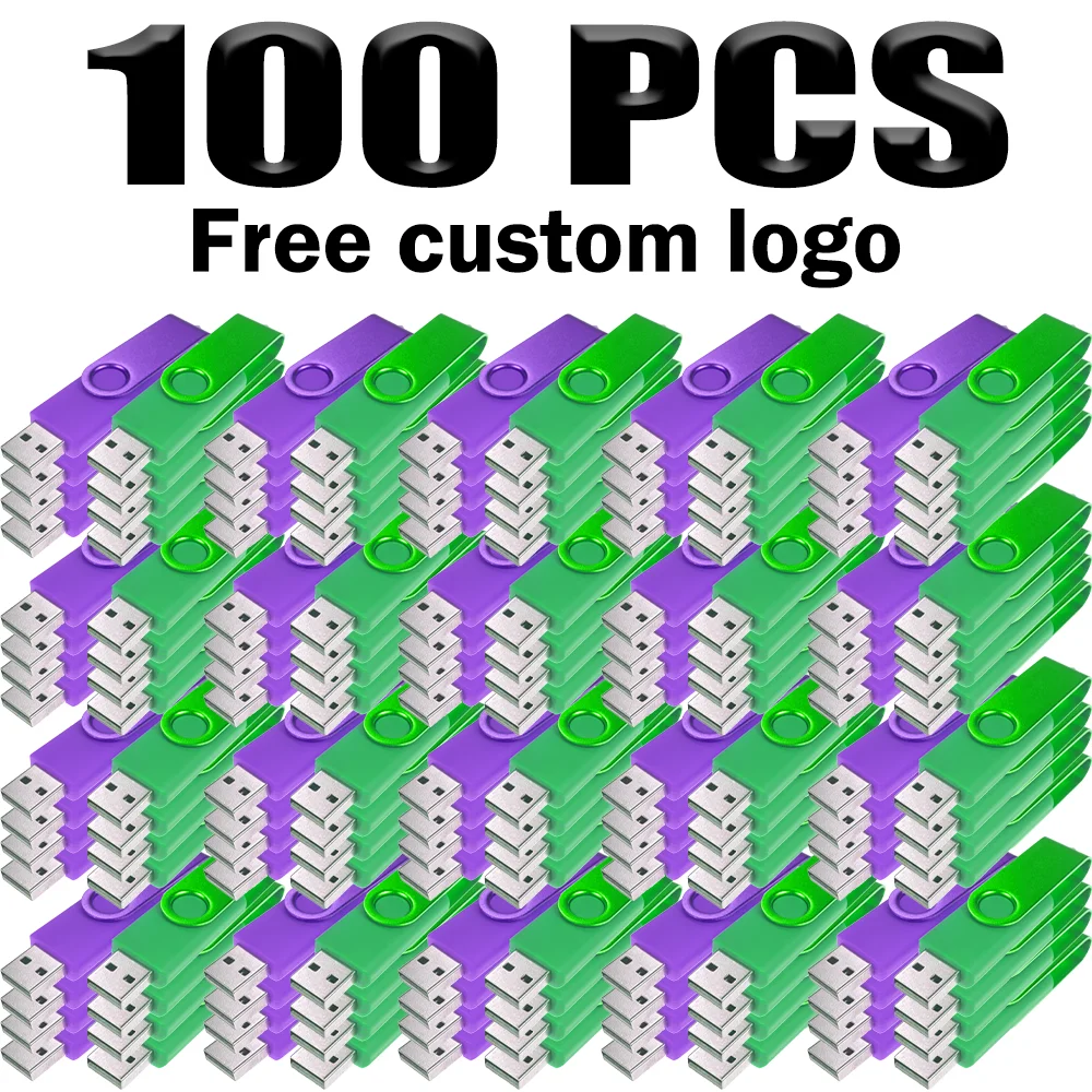 100 Pcs/Lot USB 2.0 Flash Drive Pendrive 1GB 2GB 4GB Pen Drive 8GB 16GB Memory Stick 32GB Free Laser logo USB Stick 64GB Flash
100 Pcs/Lot USB 2.0 Flash Drive Pendrive 1GB 2GB 4GB Pen Drive 8GB 16GB Memory Stick 32GB Free Laser logo USB Stick 64GB Flash