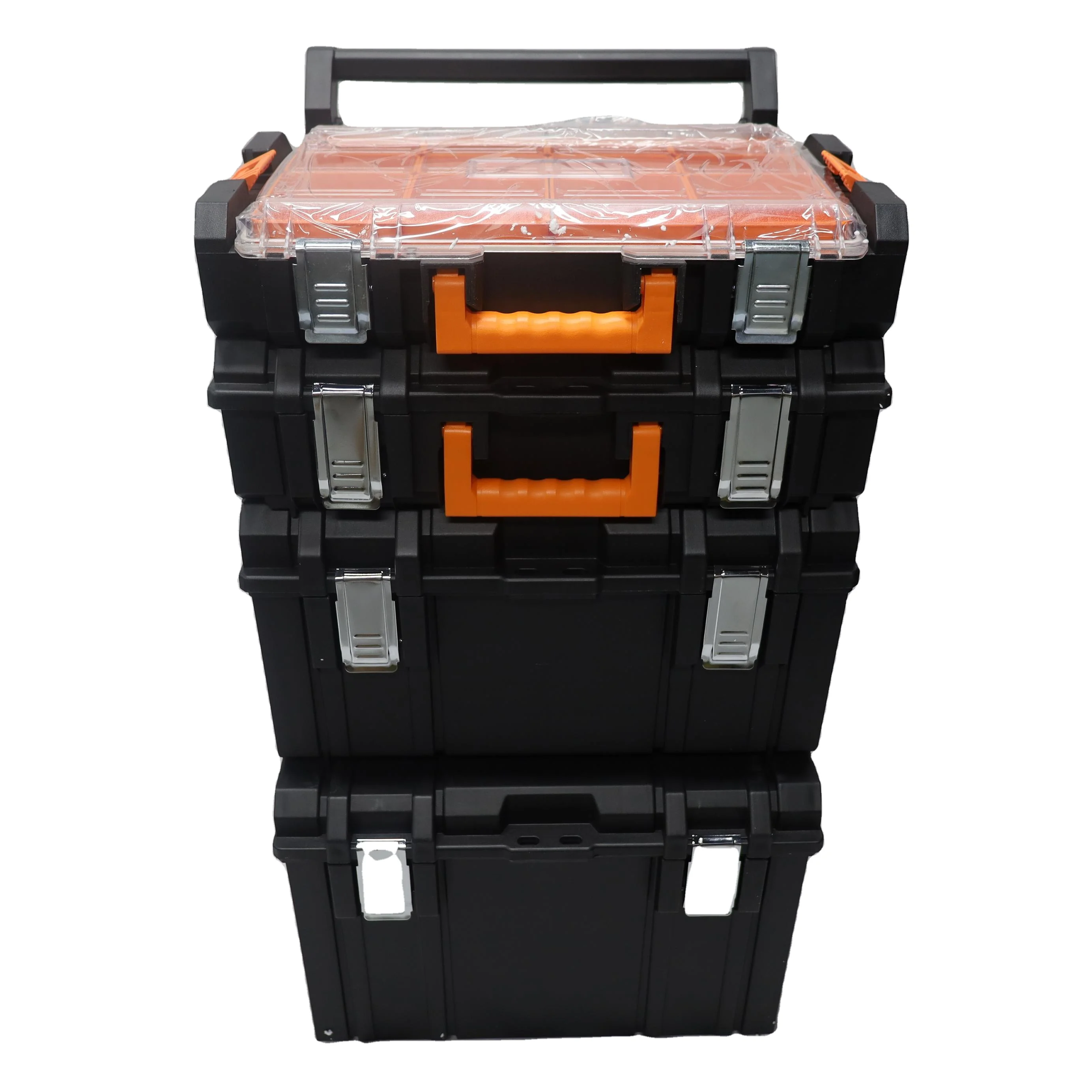Draw Type 4 in 1 Stackable Storage Tool Box for Car Repair Household Garden Plastic Rolling Wheeled Tool Box
Draw Type 4 in 1 Stackable Storage Tool Box for Car Repair Household Garden Plastic Rolling Wheeled Tool Box