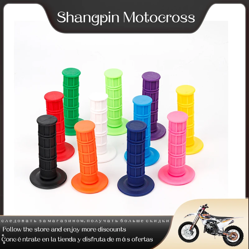 7/8'' 22mm Universal Colorful Handle Grip Fit To Motorcycle Dirt Pit Bike Rubber Handlebar Grip Free Shipping
7/8'' 22mm Universal Colorful Handle Grip Fit To Motorcycle Dirt Pit Bike Rubber Handlebar Grip Free Shipping