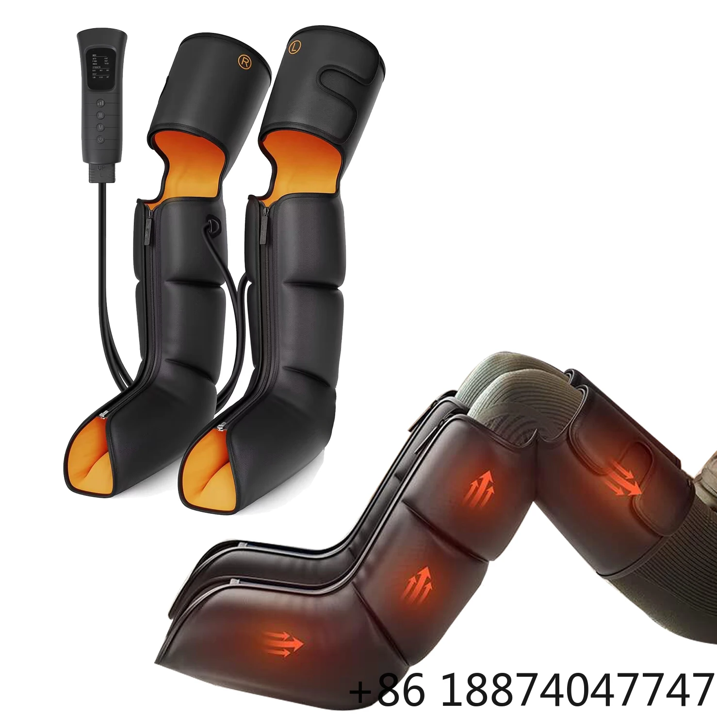 Amazon Best Selling Zipper Design Easy Use Air Compression Foot and Leg Massager Pro With Knee Heat
Amazon Best Selling Zipper Design Easy Use Air Compression Foot and Leg Massager Pro With Knee Heat