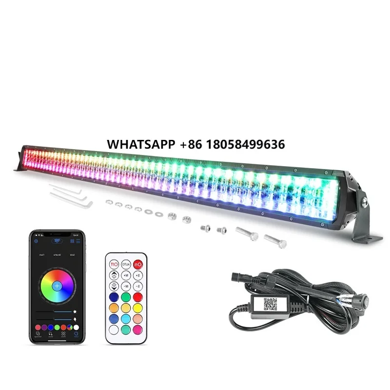 Nova Auto App Control Front Roof Mount Straight 50 Inch Offroad Rgb Led Light Bar
Nova Auto App Control Front Roof Mount Straight 50 Inch Offroad Rgb Led Light Bar