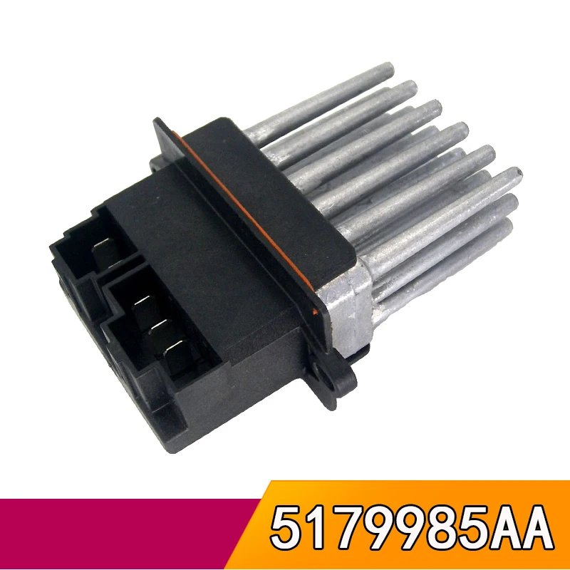 5179985AA 5061587AA Автомобильный электрический вентилятор, резистор двигателя вентилятора для Chrysler Dodge Jeep 
5179985AA 5061587AA Автомобильный электрический вентилятор, резистор двигателя вентилятора для Chrysler Dodge Jeep