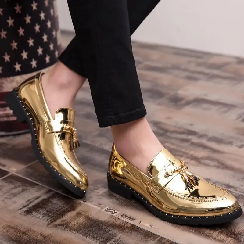 Men's Shoes Moccasins New Party Retro Casual Korean Style High Heel Fashion Shoes Men's Leather Shoes
Men's Shoes Moccasins New Party Retro Casual Korean Style High Heel Fashion Shoes Men's Leather Shoes