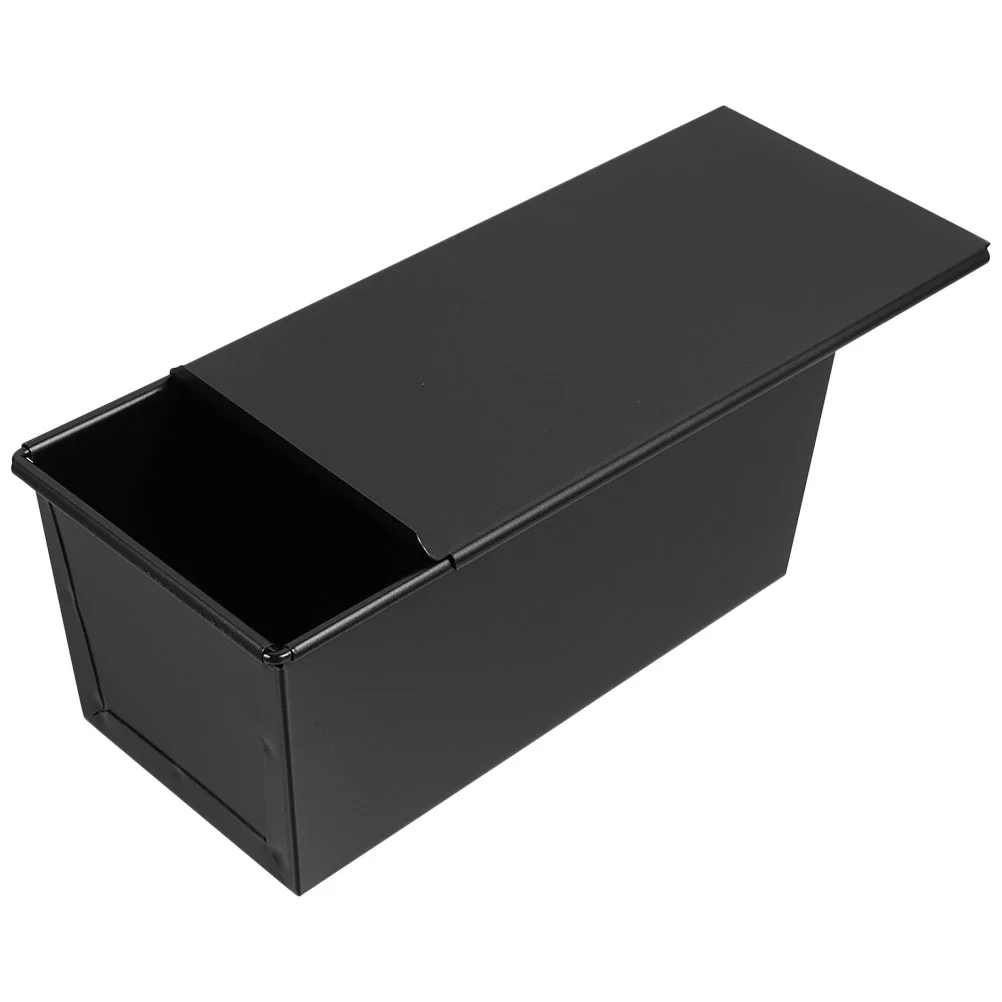 Molds Toast Nonstick Loaf Pan Bread Baking with Cover Heat-resistant Black Carbon Steel Kitchen
Molds Toast Nonstick Loaf Pan Bread Baking with Cover Heat-resistant Black Carbon Steel Kitchen