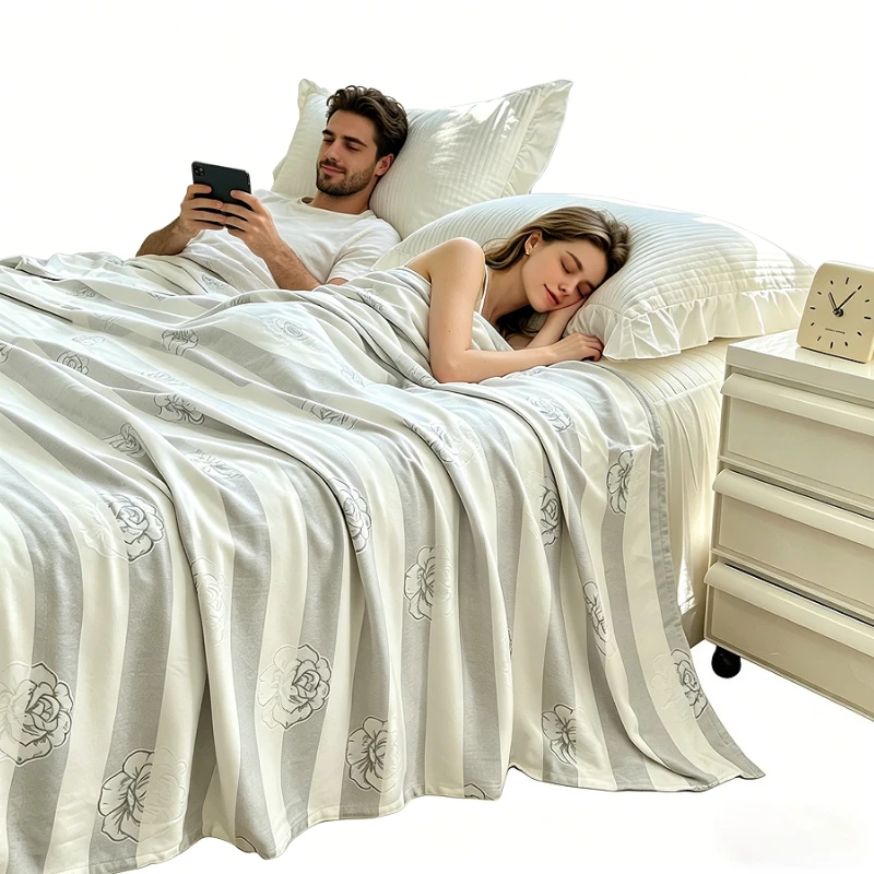 100% Pure Natural Bamboo Fiber Jacquage Cooling Throw Summer Blanket Soft Breathable Lightweight Bed Sofa Nap Blanket All Season
100% Pure Natural Bamboo Fiber Jacquage Cooling Throw Summer Blanket Soft Breathable Lightweight Bed Sofa Nap Blanket All Season