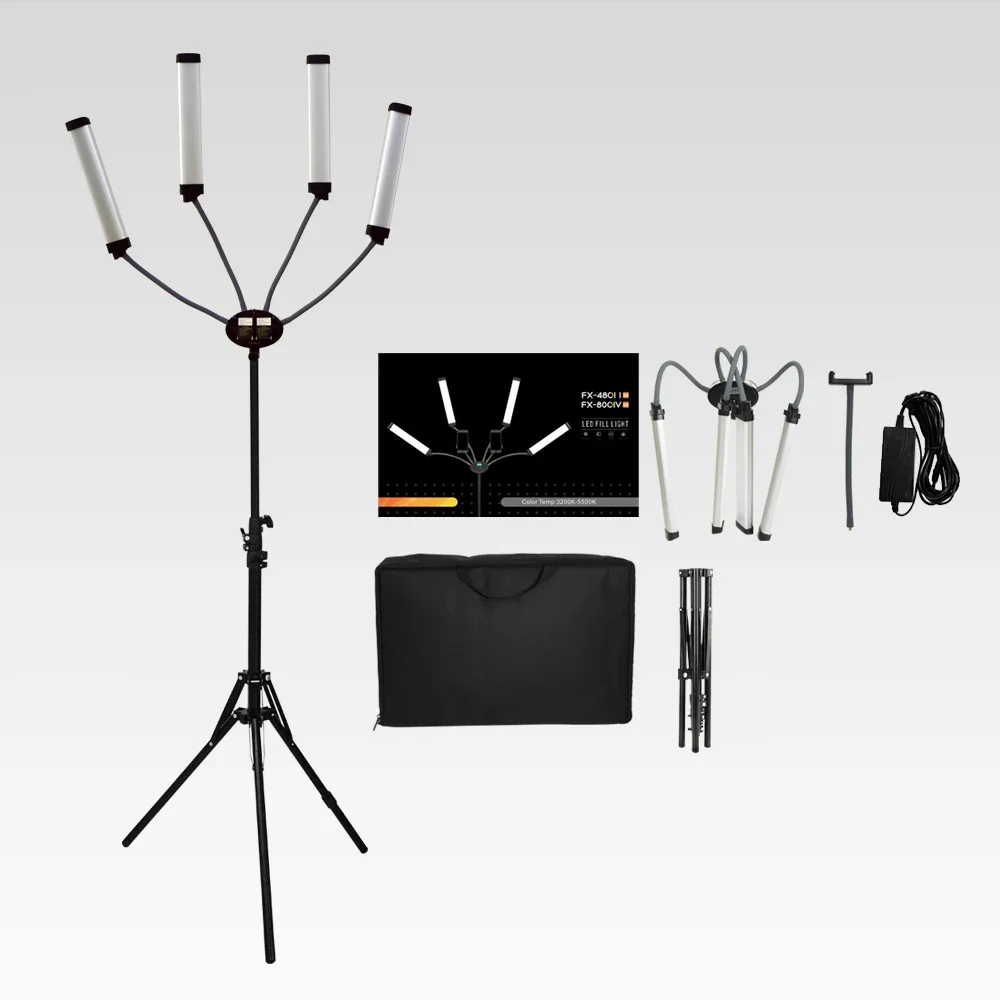 Makeup Fill Lamp Ring Lights With Tripod For Tattoo Yidoblo FX800 Led Video Lamp Bi-color Dimmable Multi-angle Fill Lighting
Makeup Fill Lamp Ring Lights With Tripod For Tattoo Yidoblo FX800 Led Video Lamp Bi-color Dimmable Multi-angle Fill Lighting
