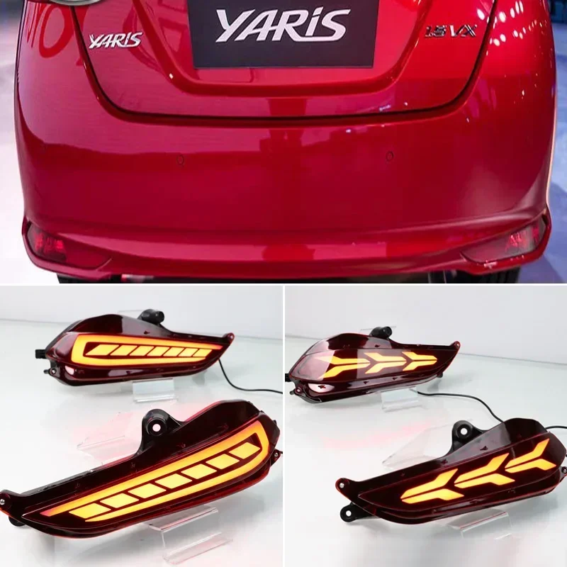 Car LED Reflector Bumper Lamp Taillights For Toyota Yaris 2017 2018 Backup lamps Brake Light Rear Lights
Car LED Reflector Bumper Lamp Taillights For Toyota Yaris 2017 2018 Backup lamps Brake Light Rear Lights